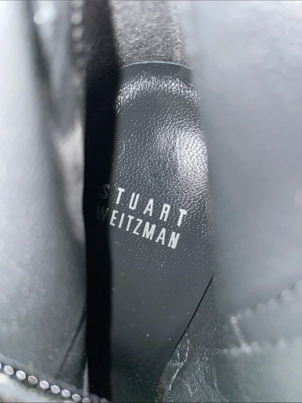 Stuart Weitzman Black Suede Over-the-Knee Boots
